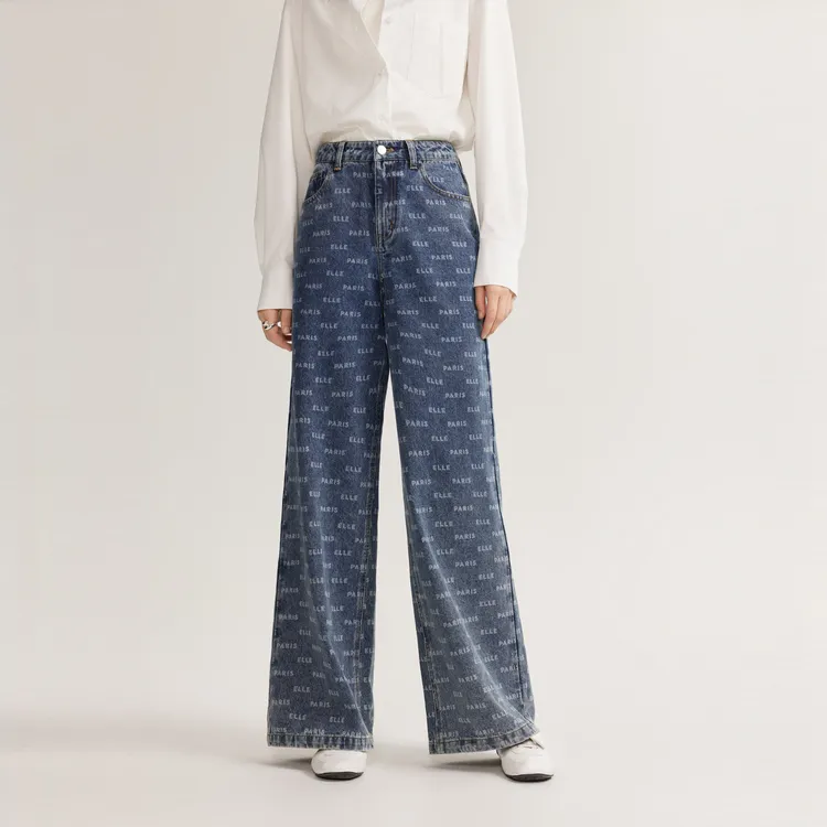 ELLE Jeans Women's Blue-3
