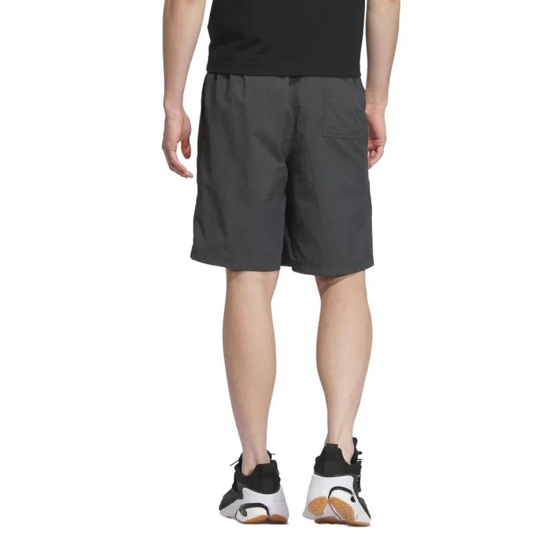 Adidas Casual Shorts Men's Solid Gray-3
