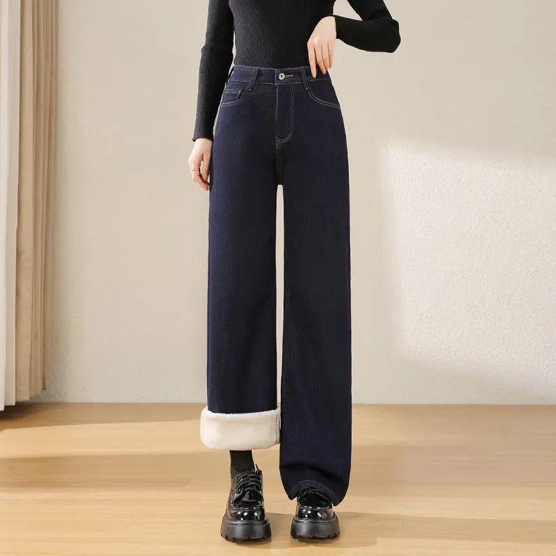 TERRE BLEUE Jeans Women's Dark Blue-2