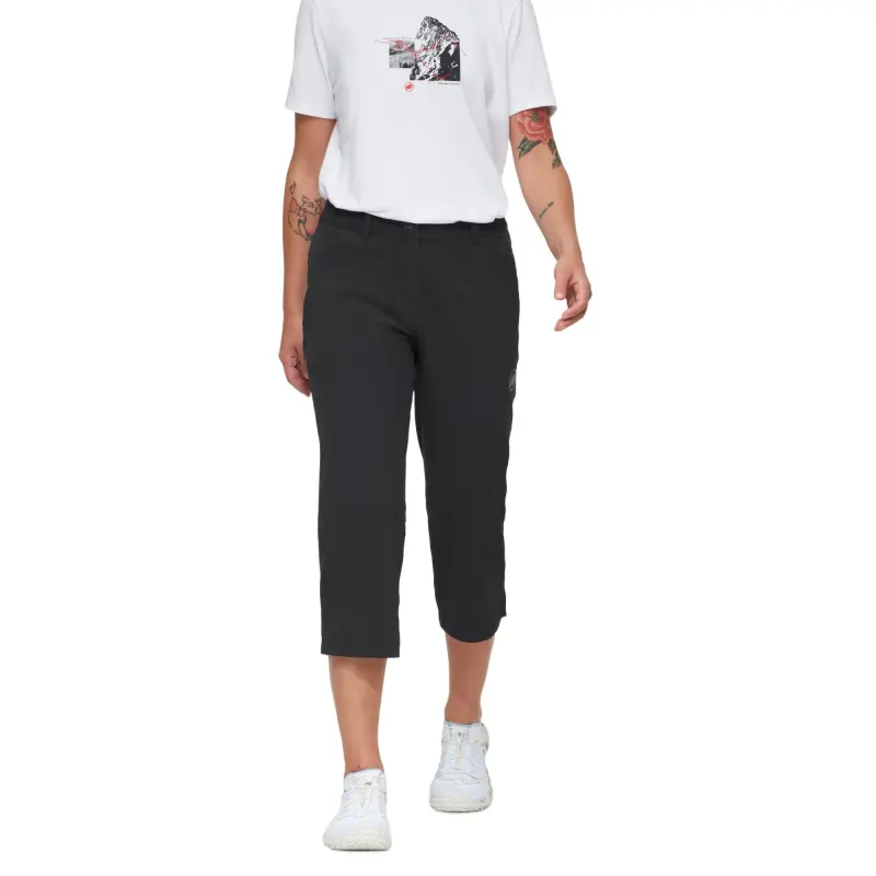 MAMMUT Hiking V Capri Pants Women's Casual Shorts Women's-1