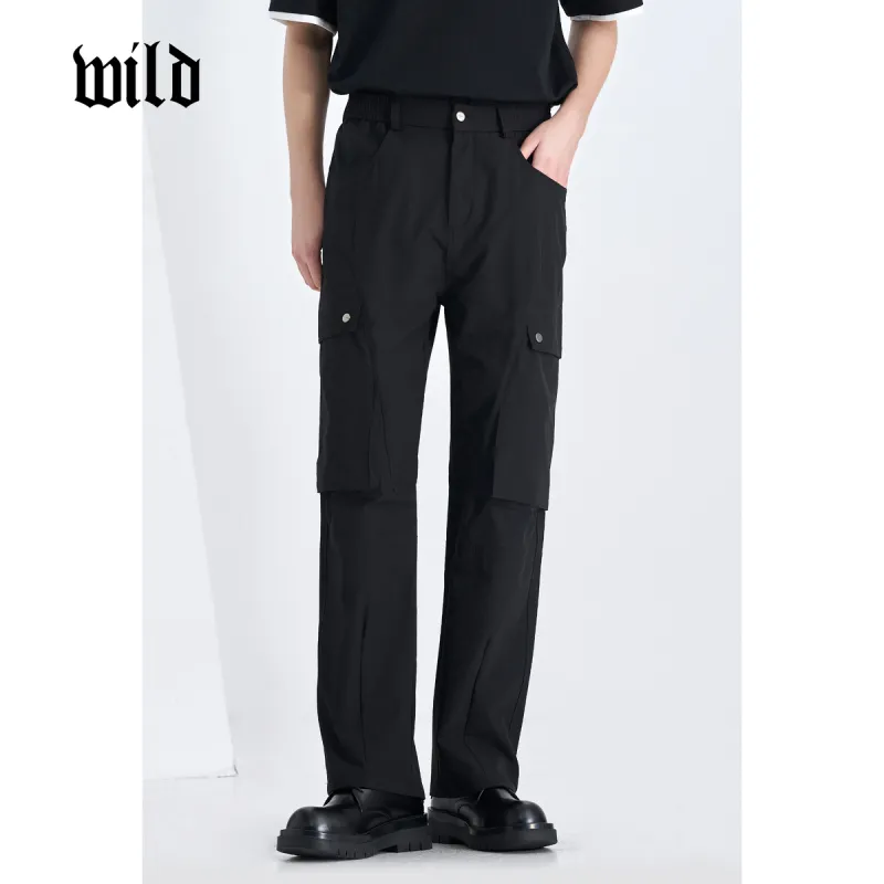 WILD LEADER Summer Cargo Pants Unisex-2