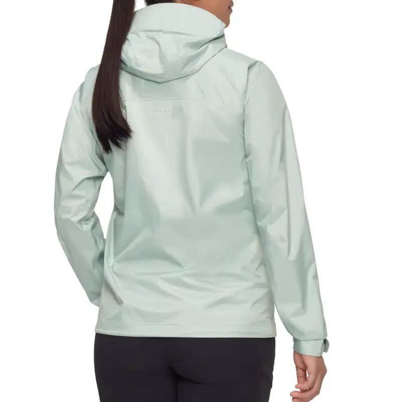 MAMMUT Microlayer 2.0 HS Outdoor Hiking Waterproof And Windproof Windbreaker Jacket Women's-10