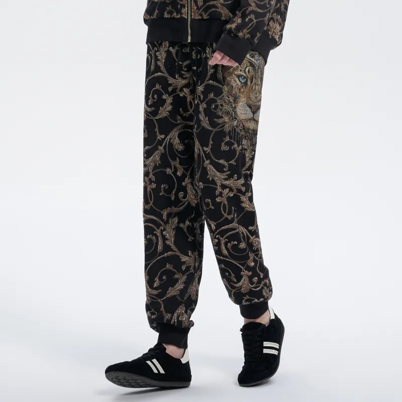 TCH Casual Pants Unisex Black-4