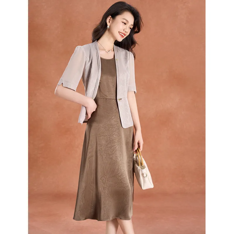 Mylan Skirt Set Cinched Waist Women's-3