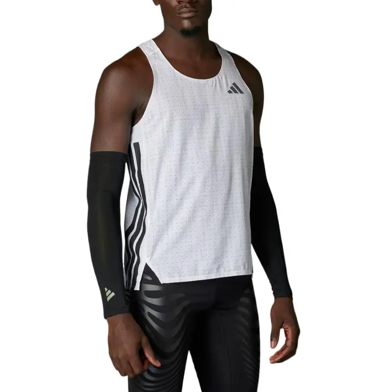 Adidas Free Shipping With AdiClub Adizero Running Singlet-1