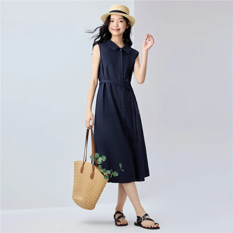 UNIQLO Sleeveless Dress Women's-9