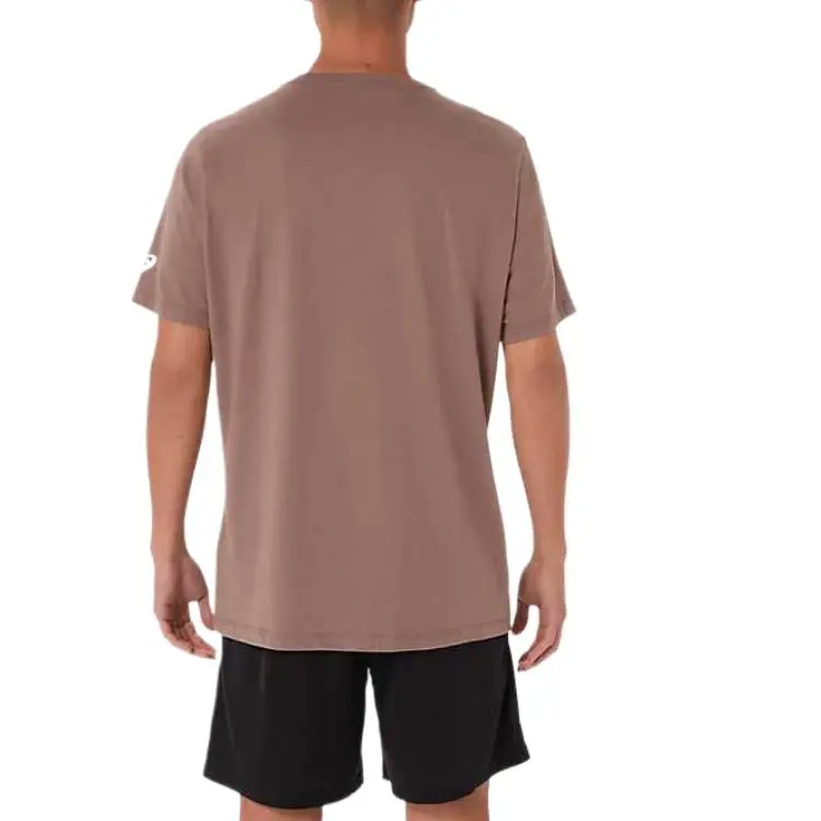 Asics TENNIS CITY T Shirt Men's Taupe-1