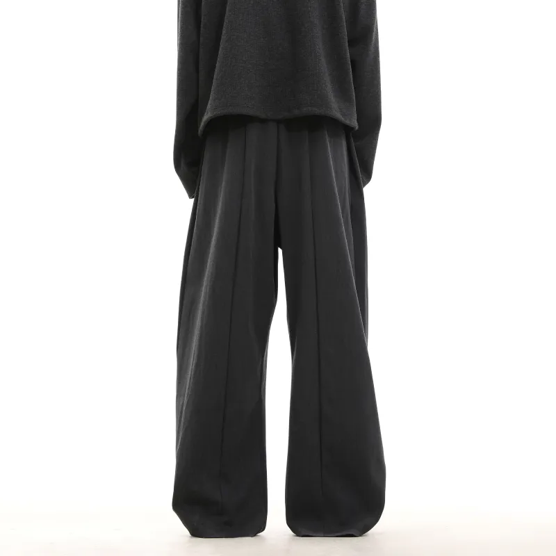 CUWU Casual Pants Unisex Gray-5