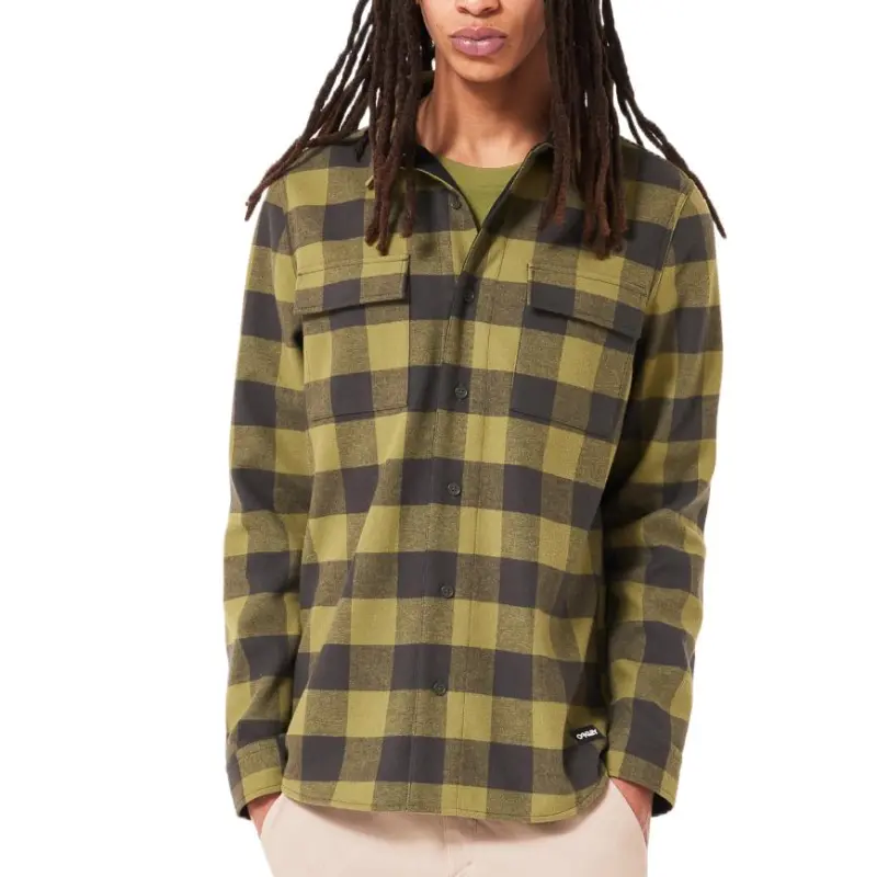Oakley Shirts Unisex Fern Plaid-5