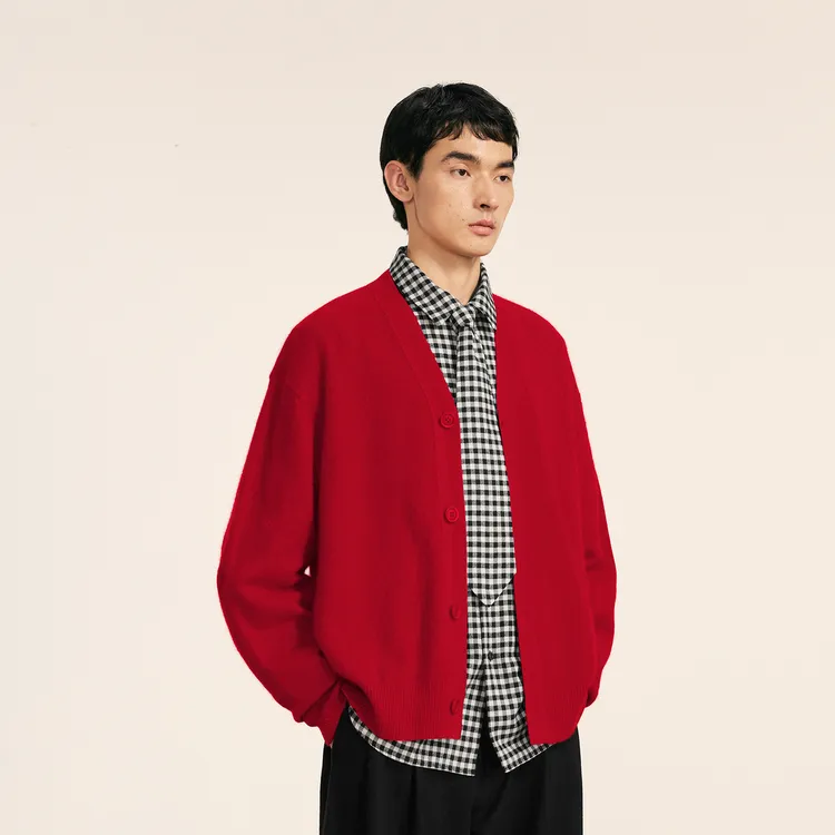CROQUIS Sweaters Men 622 True Red-4