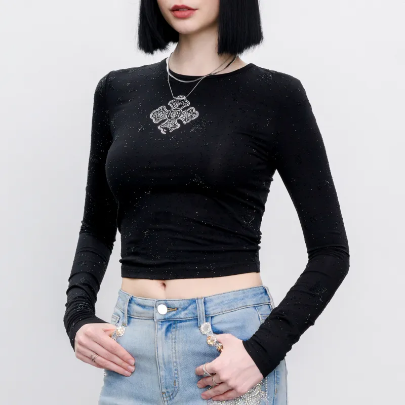 TCH T Shirts Women's Black-5