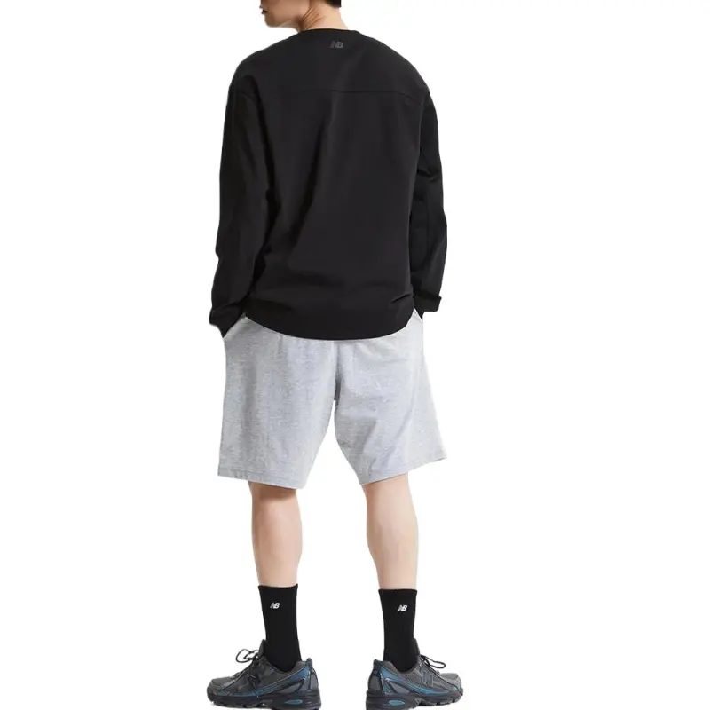 New Balance UNI Essential Casual Shorts Unisex Gray-3