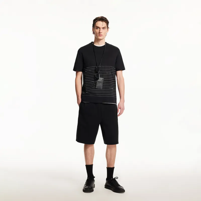 JACK JONES· T Shirt Men's E40 Black-3