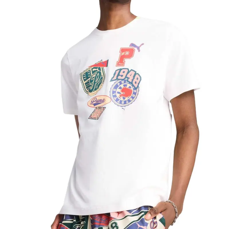 PUMA Camiseta Classics Play Loud Logo Para Hombre-4