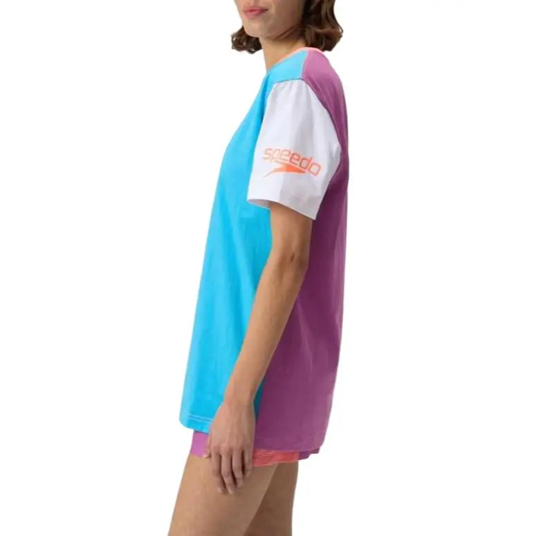 Speedo Drop Shoulder Sleeve T Shirt Women's-8