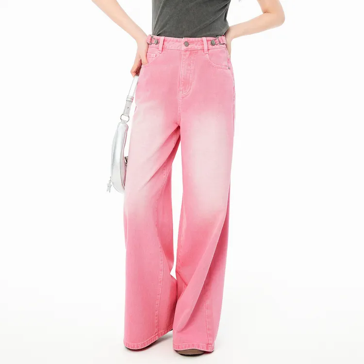 LEDIN Jeans Women's Pink-2