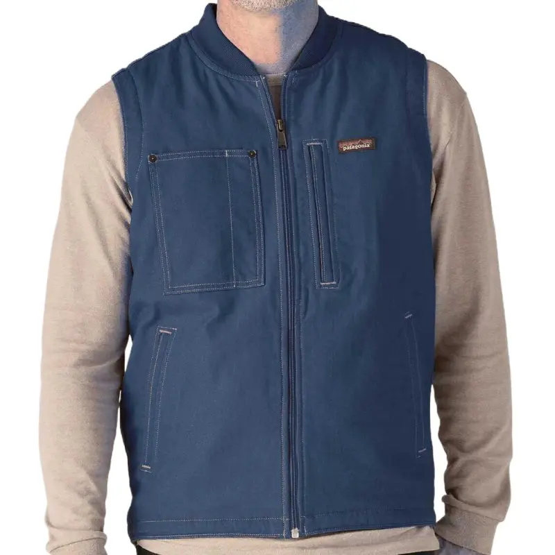 Patagonia Insulated Work Denim Ironclad Vest Men's HOSD-1