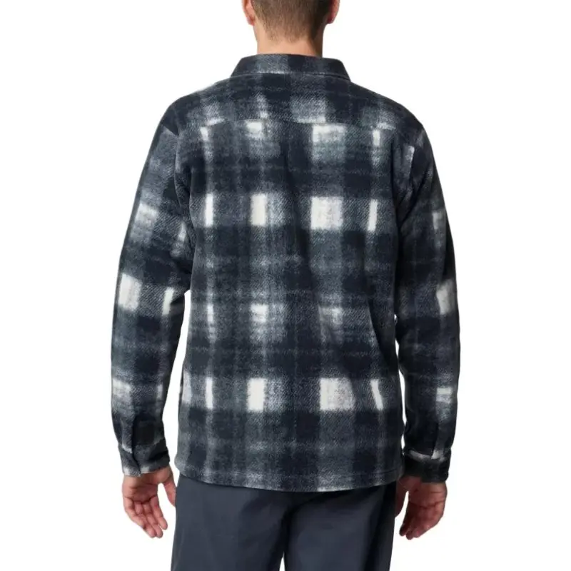 Columbia Steens Mountain Shirt Men's Black White-1