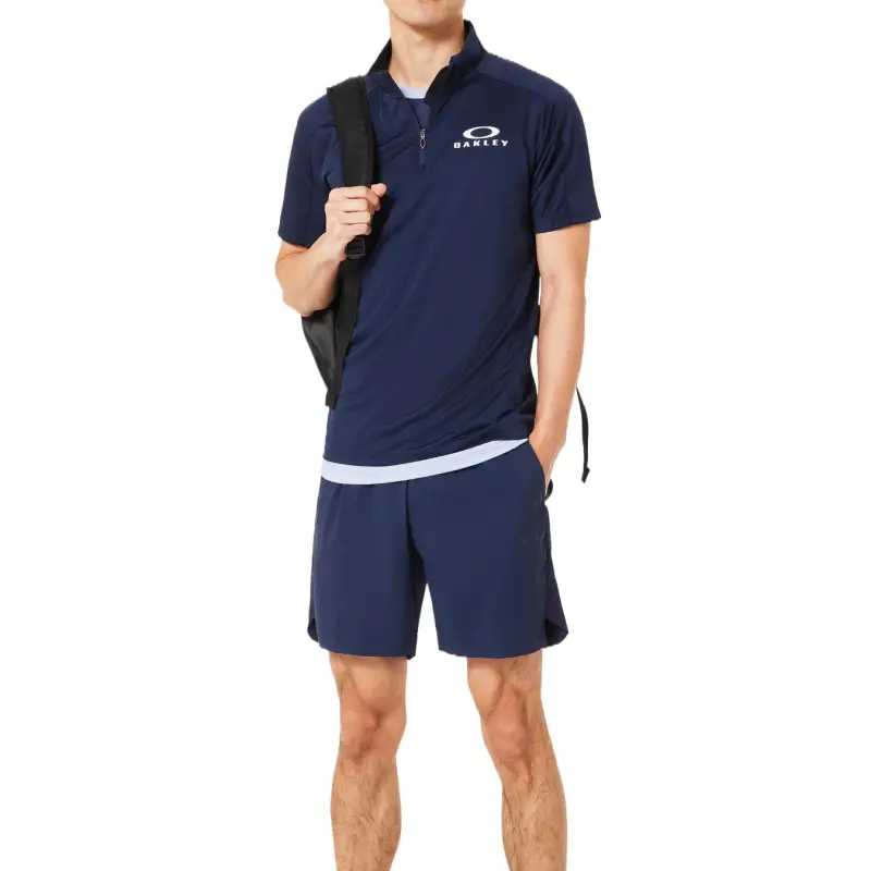Oakley Enhance SS Mock 15.0 Polo Shirt Men's Dark Blue-6
