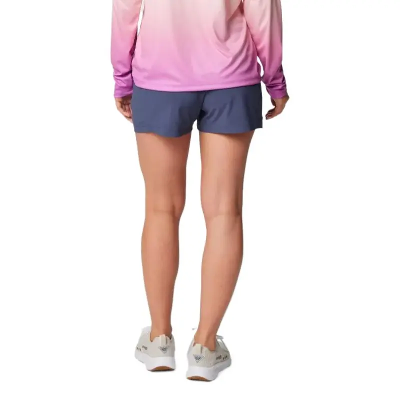 Columbia Tidal Casual Shorts Women's Navy Blue-3