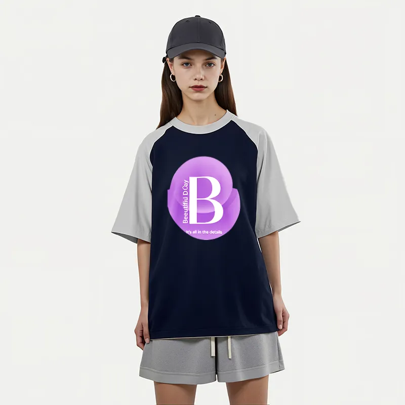 FAIRWHALE Drop Shoulder Sleeve T Shirt Women's-10