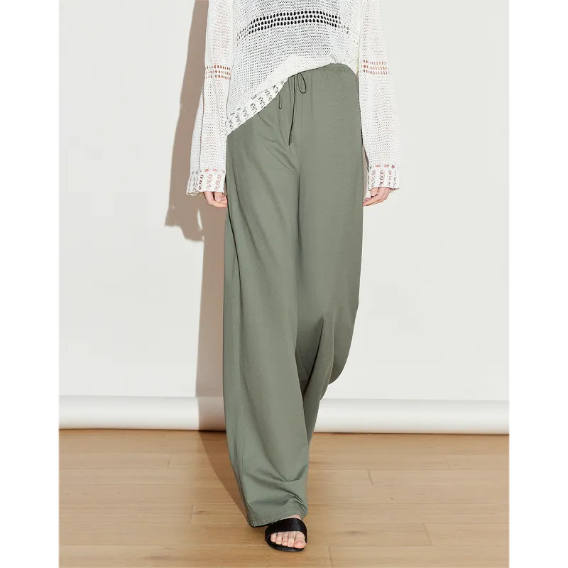 Initial Language Casual Pants Women's-2