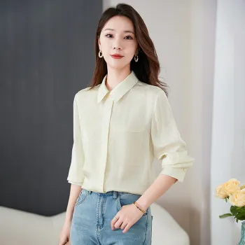 Ink Beauty Shirt Women's Champagne Beige