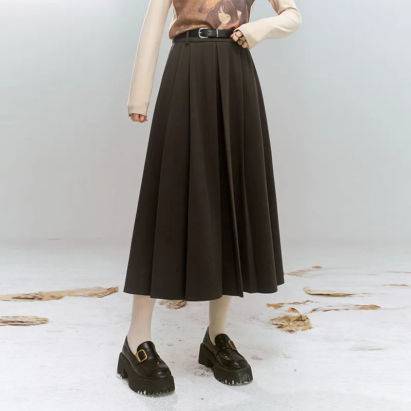 ELF SACK Casual Long Skirt Women's-2