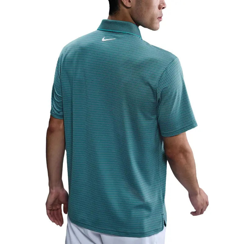 Nike Dri FitSwoosh Nike Tour Golf Clothing Men's Mineral Cyan/Light Ivory-1