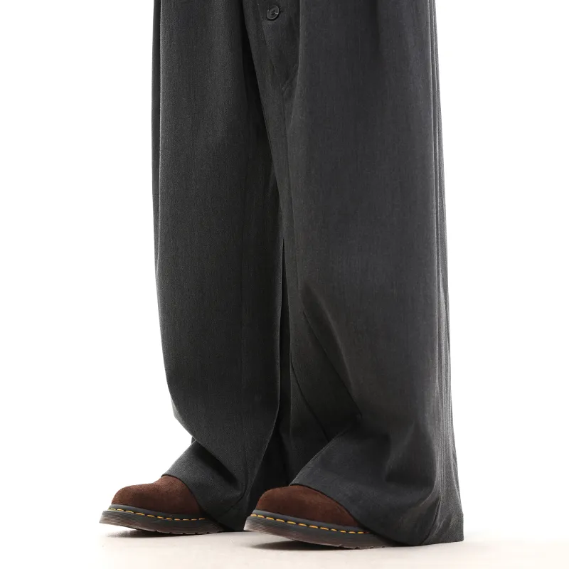 CUWU Casual Pants Unisex Gray-7