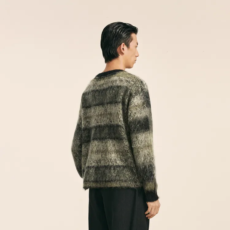 CROQUIS Sweater Men's Army Green-3