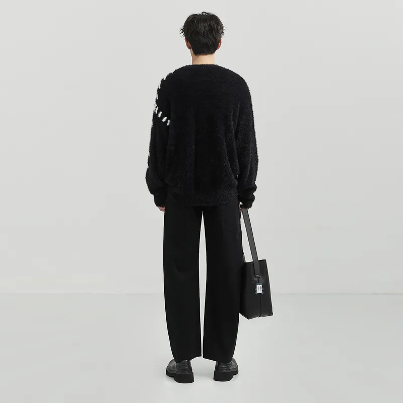 EARL JOEL Knitwear Unisex Pitch Black-4