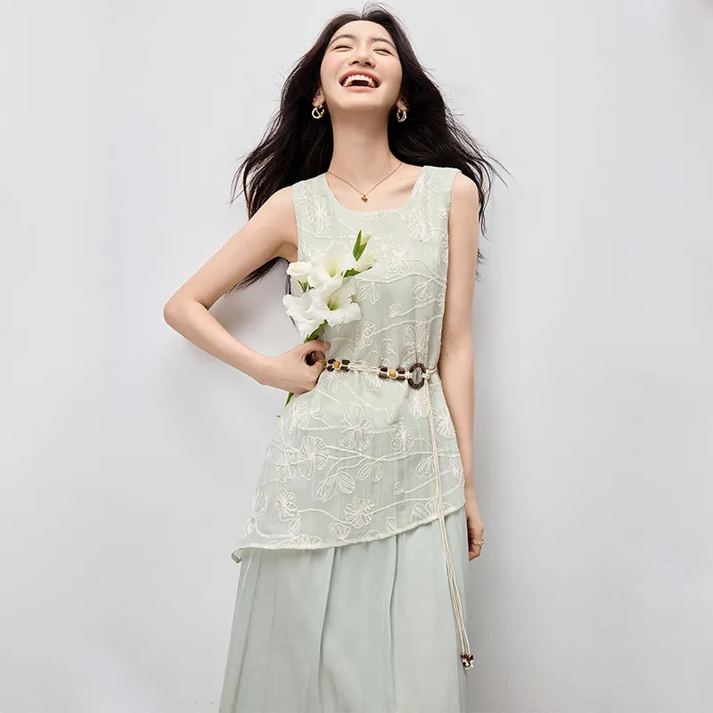 SENTUBILA Sleeveless Dress Women's-2