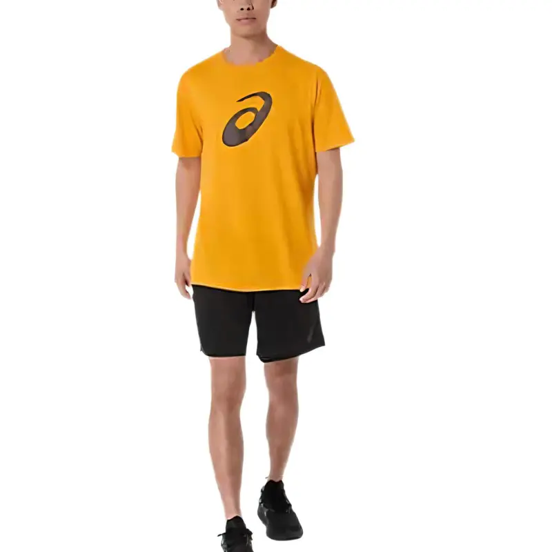 Asics PAINTBRUSH T Shirt Unisex Orange-3