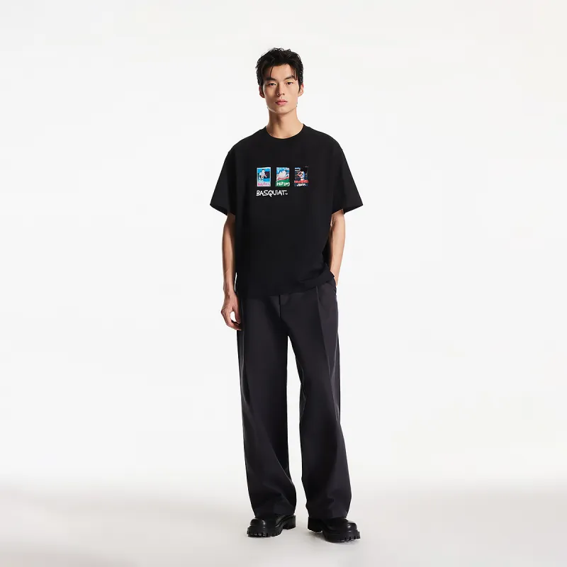 JACK JONES· x Jean Michel Basquiat JACK JONES/Jack Jones X Basquiat Spring Summer T Shirt Men's-13
