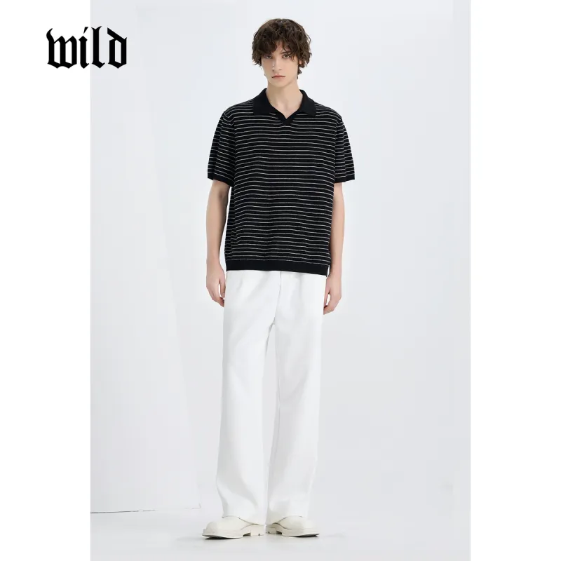 WILD LEADER Casual Pants Unisex-3