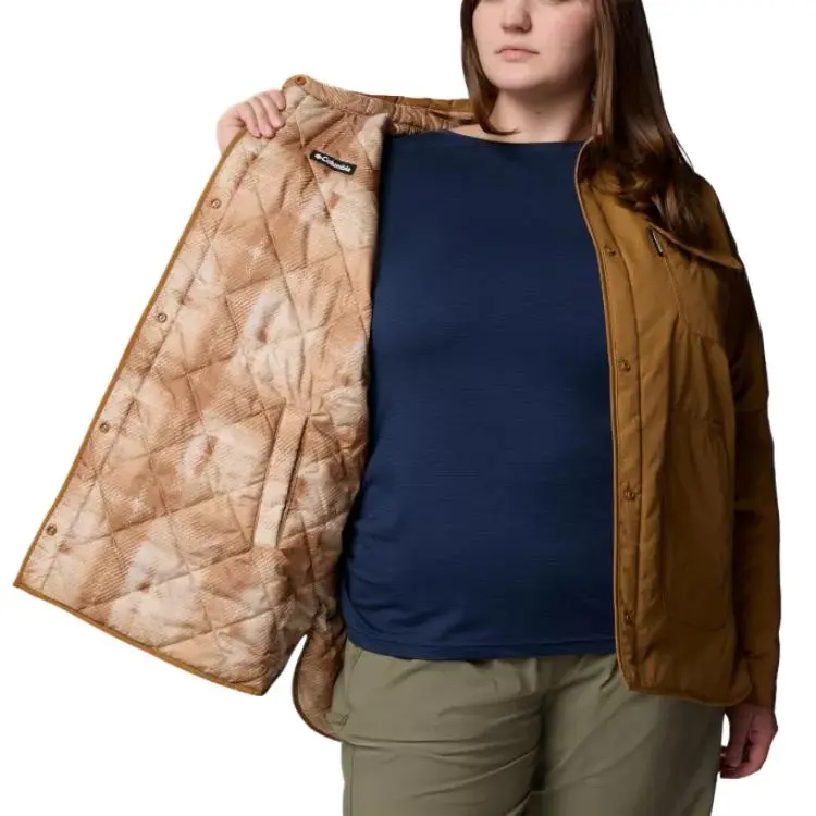 Columbia Longhorn Ridge Jacket Women's Camel Brown-3