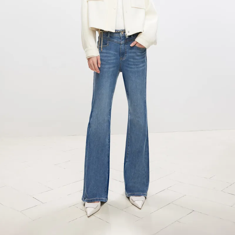 ONLY Flared Pants Jeans Women's-5