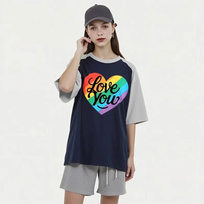 FAIRWHALE Raglan Sleeve T Shirt Women's-11