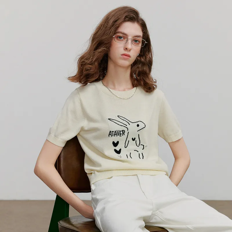 Initial Language Knitwear Women's-5