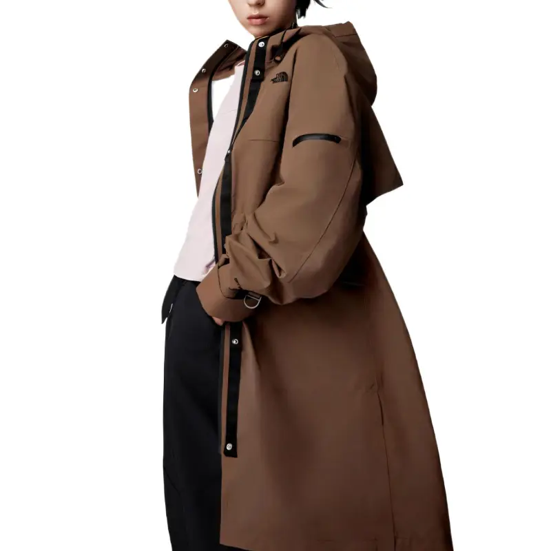 THE NORTH FACE City Outdoor Collection Windbreaker Jackets Women's Smoky Brown 1OI-2