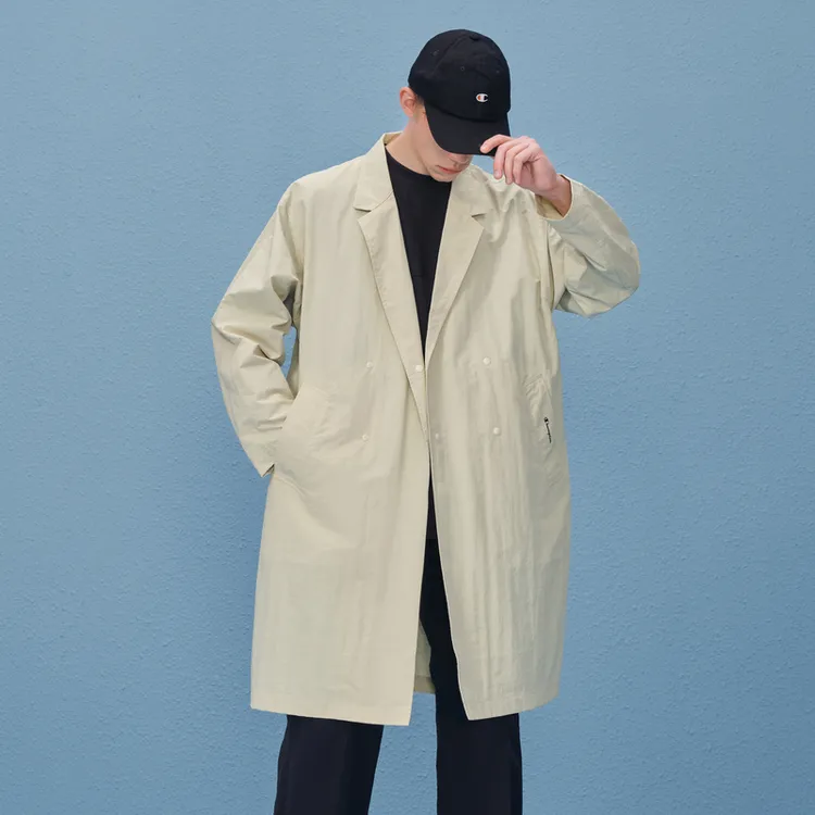Champion Black Edition Trench Coats Unisex-4