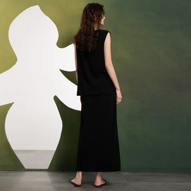 3COLOUR Casual Suit Women's Black-6