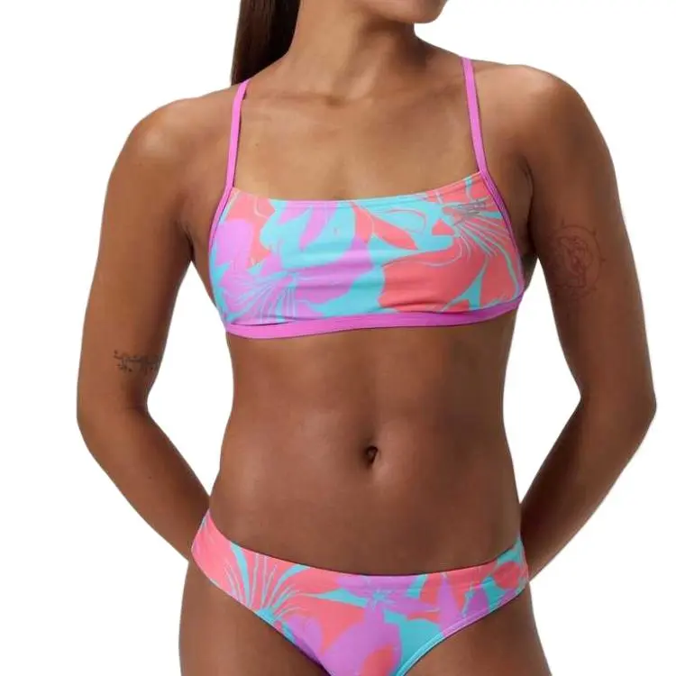 Speedo Endurance Bikini Women's Blue/Purple/Red-2