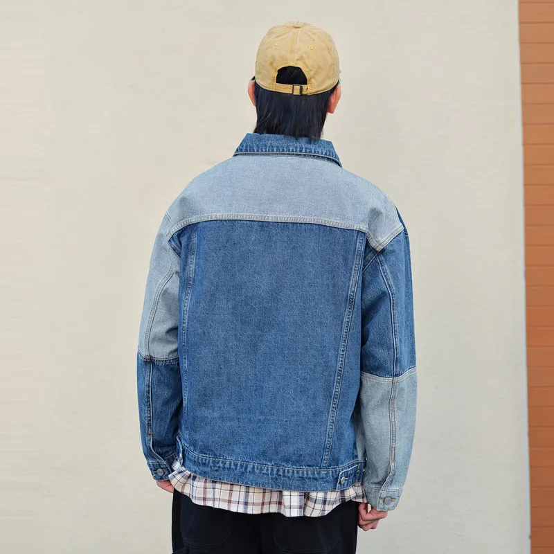 Gxg Jeans Jackets Coats Men's Blue-4