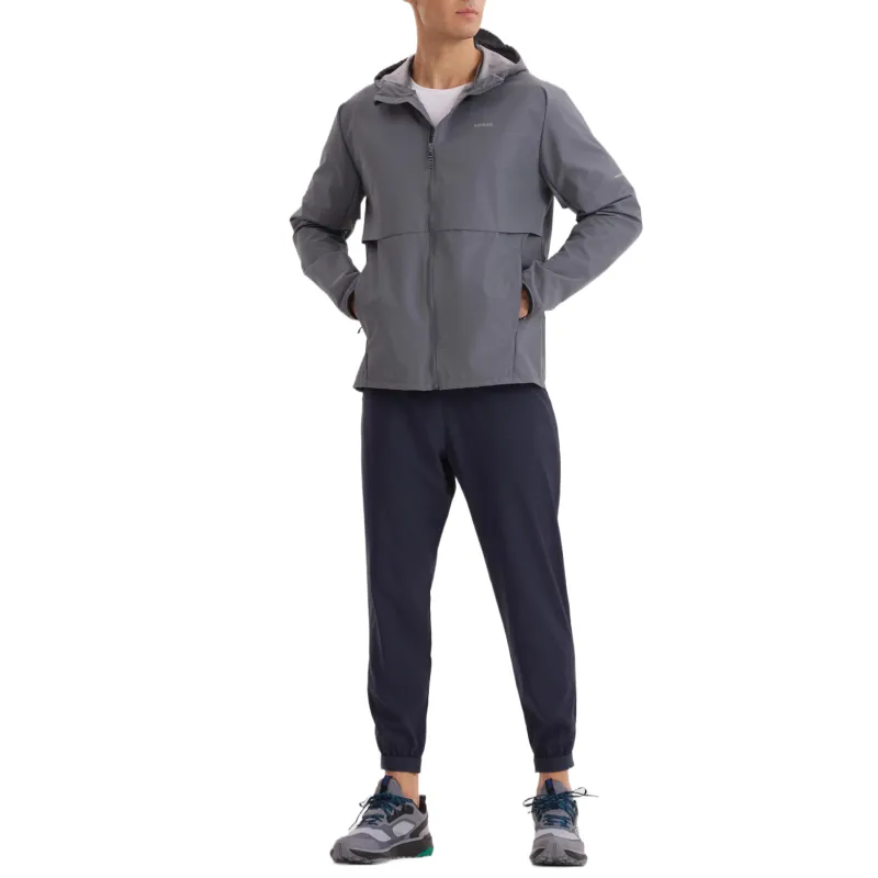 DECATHLON 100 Series Jacket Men's Asphalt Gray-3