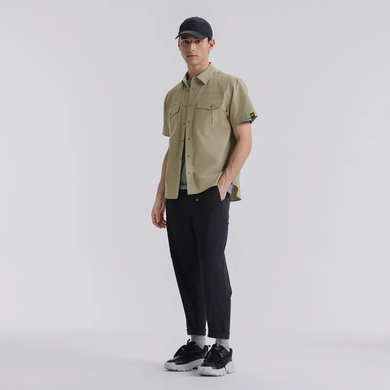 CAT Shirts Men Green-3