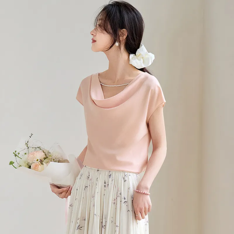 SENTUBILA Chiffon Shirt Women's-14
