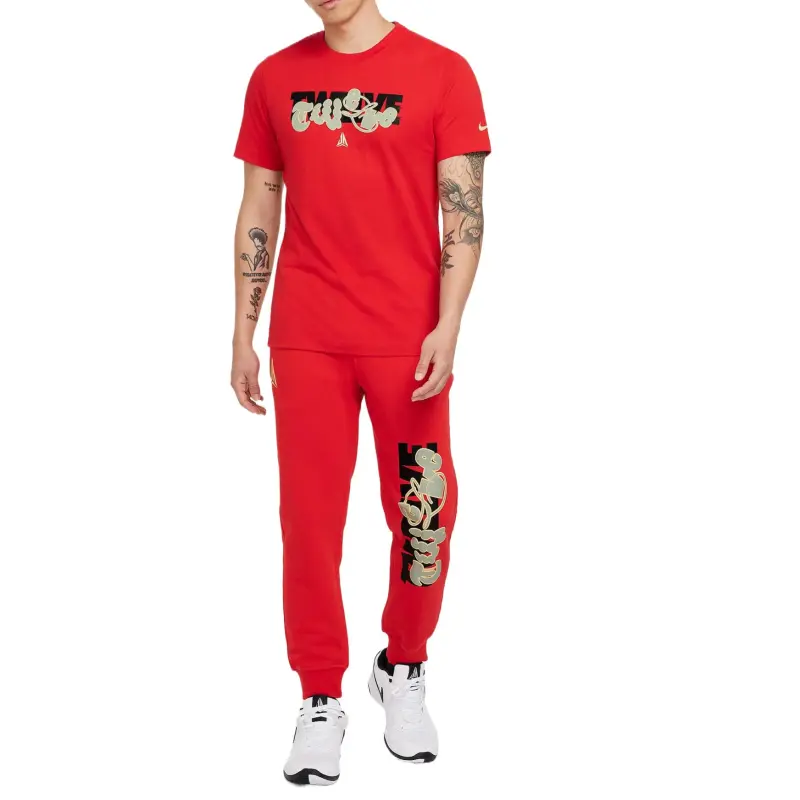 Nike Dri Fit T Shirt Men's University Red-2