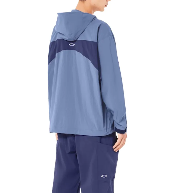 Oakley Pullover Hoodie Wide Sweatshirt Men's Blue-4